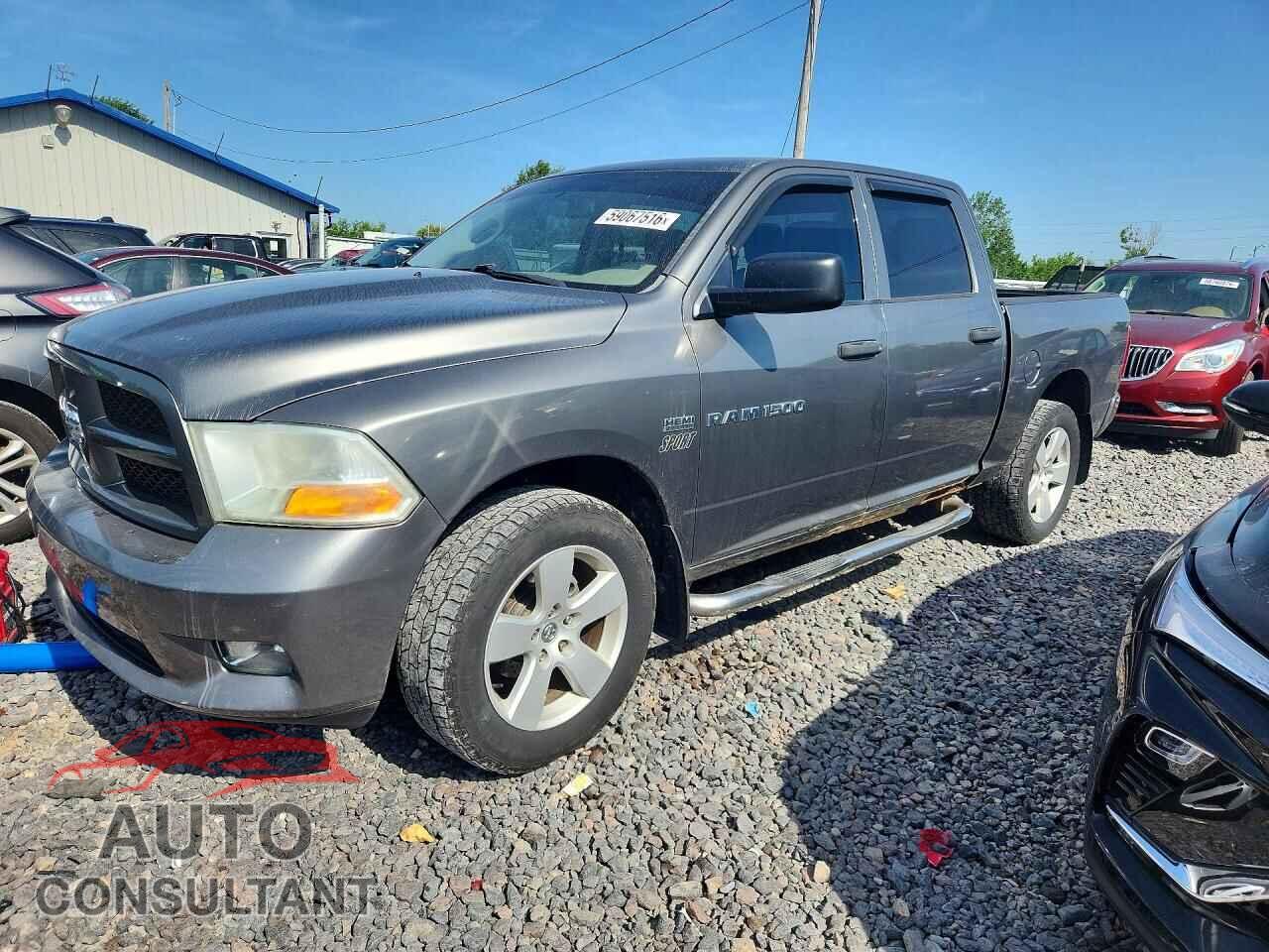 DODGE RAM 1500 2012 - 1C6RD7KT1CS174560
