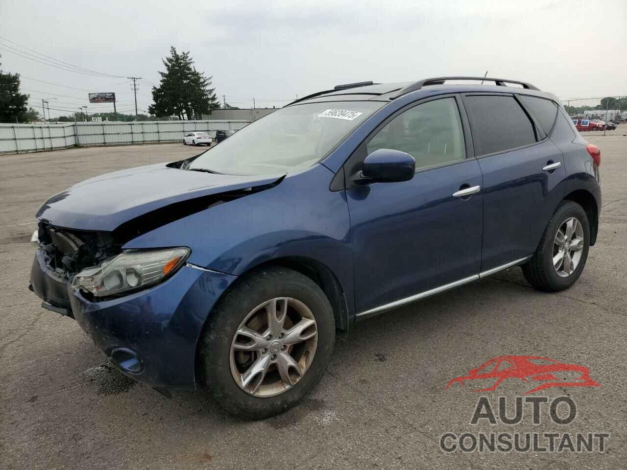 NISSAN MURANO 2009 - JN8AZ18W99W129863