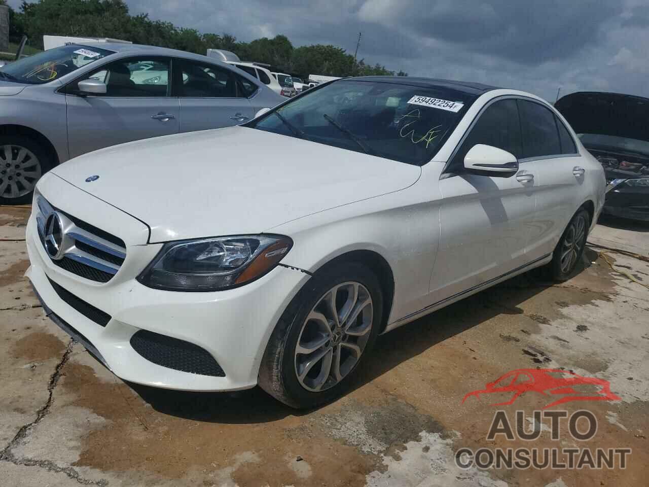 MERCEDES-BENZ C-CLASS 2017 - 55SWF4JB7HU215810