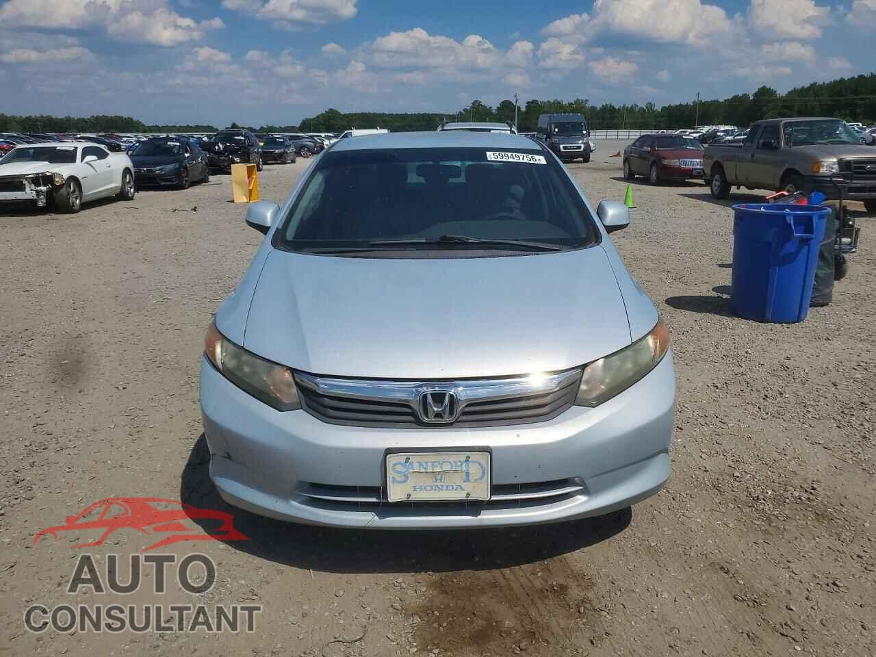 HONDA CIVIC 2012 - 2HGFB2F51CH587670