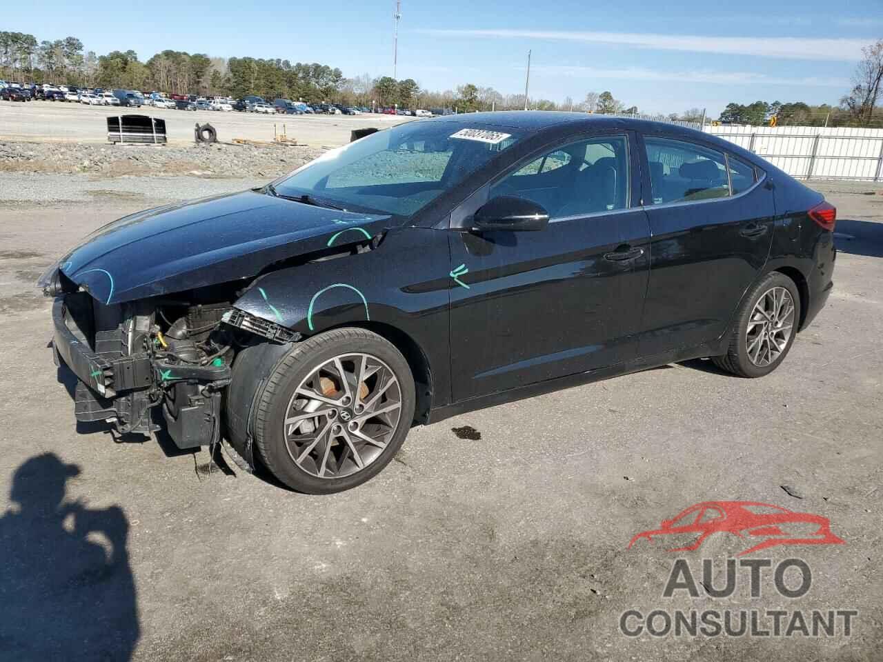 HYUNDAI ELANTRA 2019 - KMHD84LF6KU784077