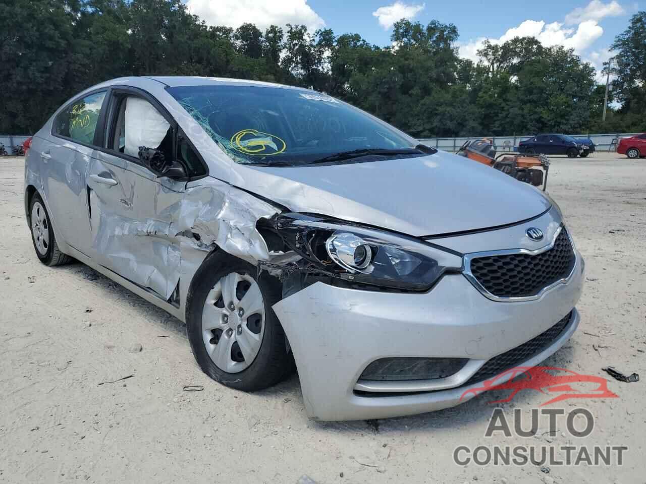 KIA FORTE 2016 - KNAFK4A60G5541848