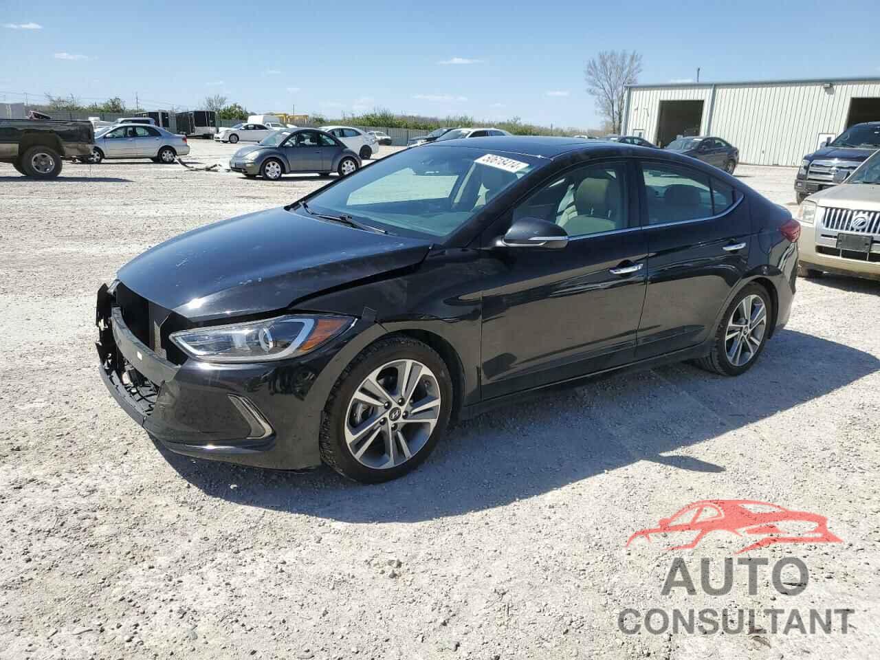 HYUNDAI ELANTRA 2017 - KMHD84LF0HU200619