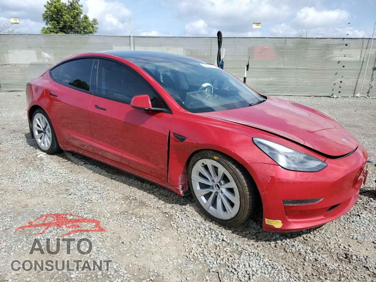 TESLA MODEL 3 2022 - 5YJ3E1EA5NF155772