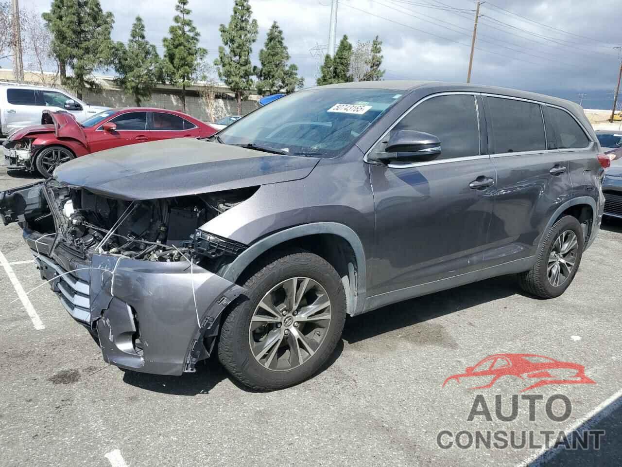 TOYOTA HIGHLANDER 2019 - 5TDZZRFH6KS311902
