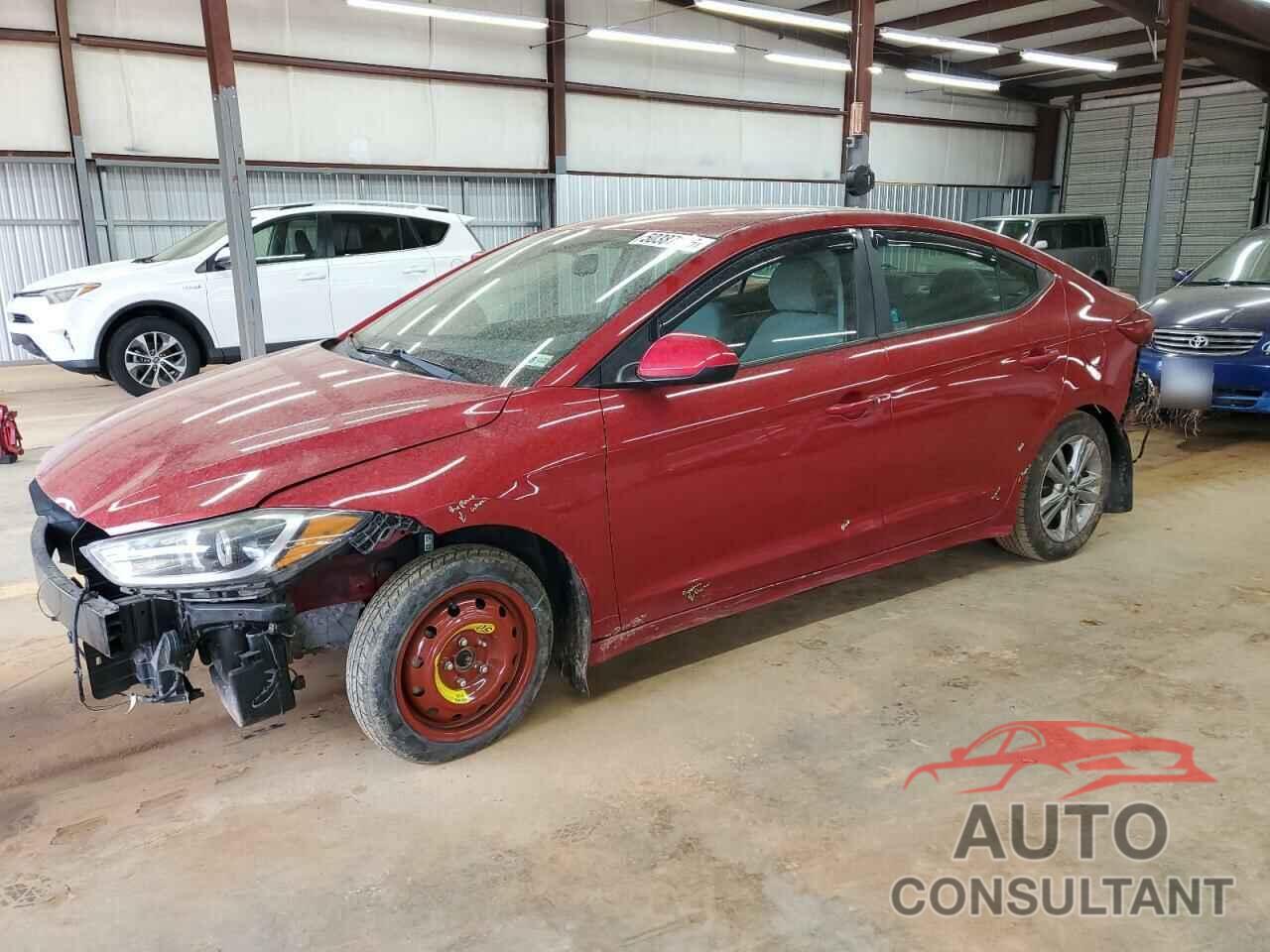 HYUNDAI ELANTRA 2017 - KMHD84LF6HU141656