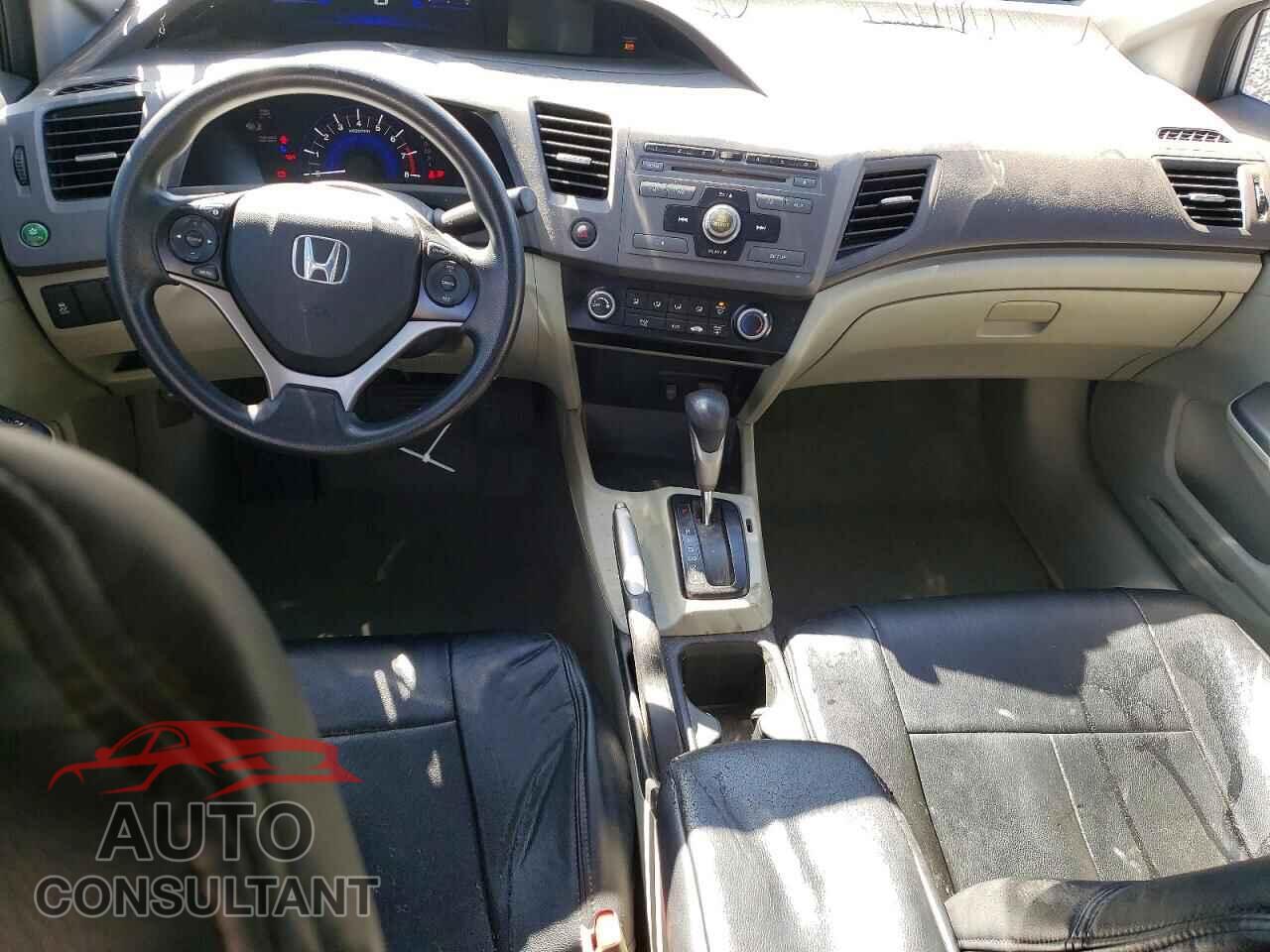 HONDA CIVIC 2012 - 19XFB2F55CE347712