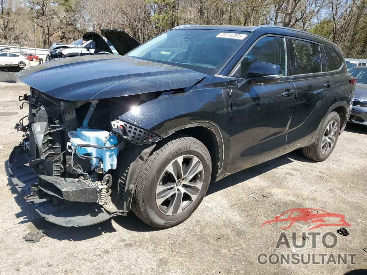 TOYOTA HIGHLANDER 2021 - 5TDGZRAH6MS525371