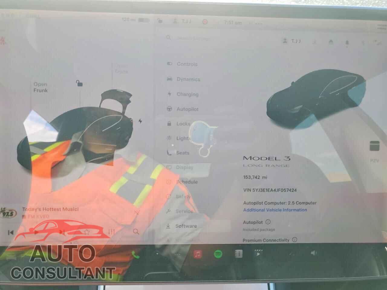 TESLA MODEL 3 2018 - 5YJ3E1EA4JF057424