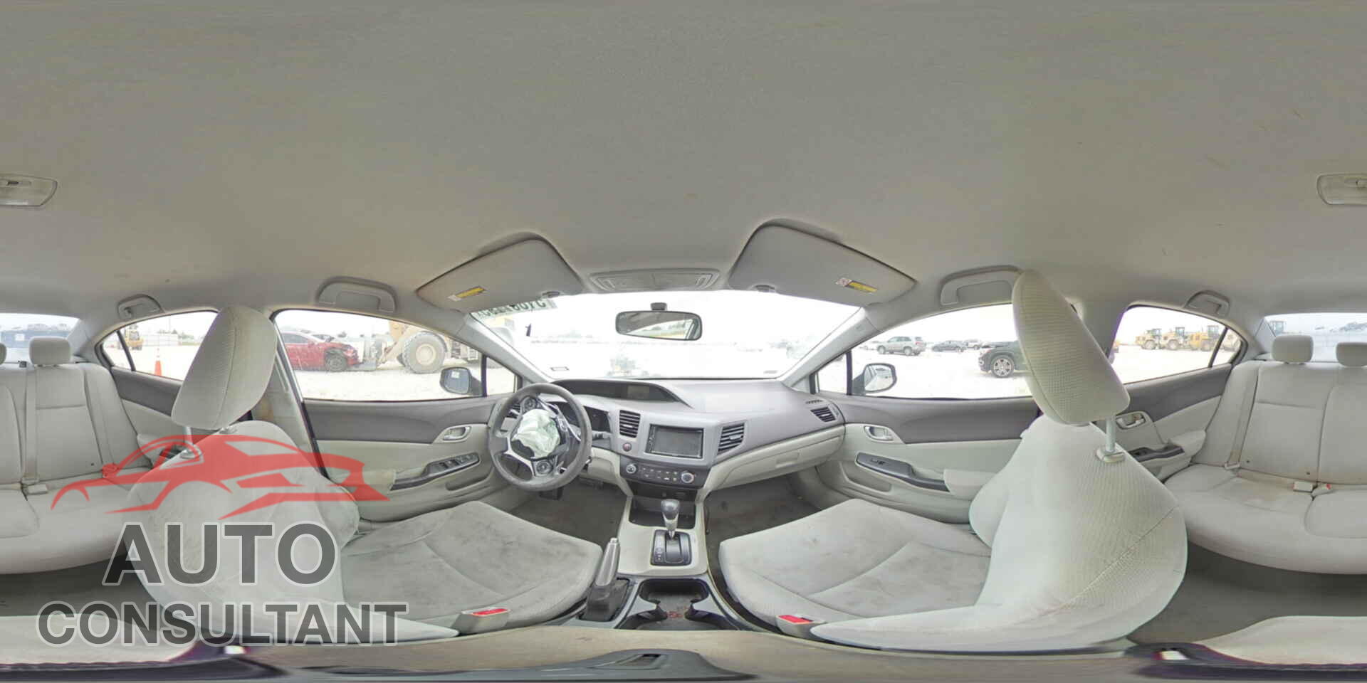 HONDA CIVIC 2012 - 2HGFB2F52CH569467