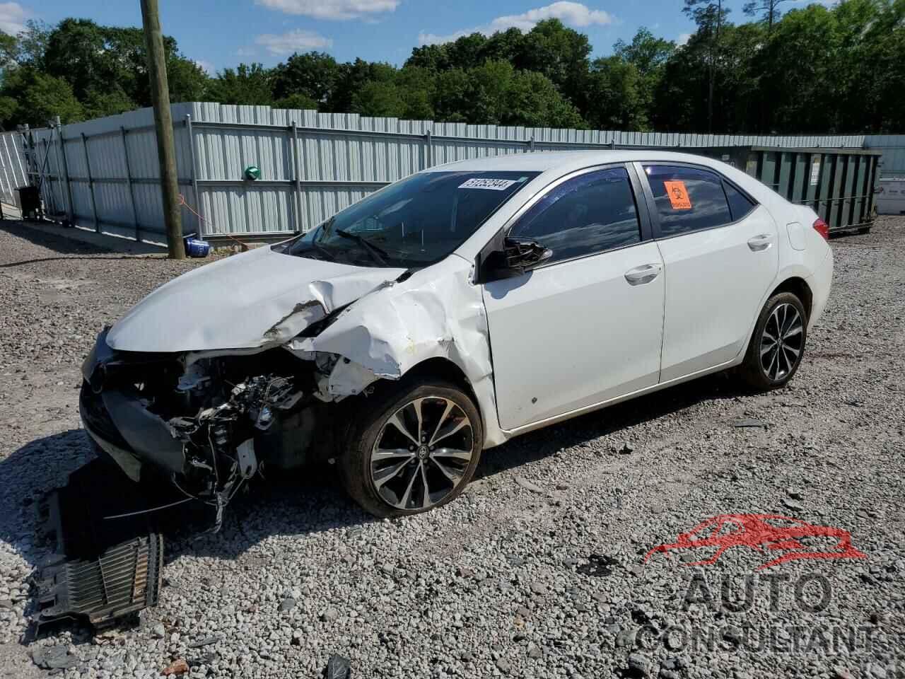 TOYOTA COROLLA 2017 - 2T1BURHE5HC906356