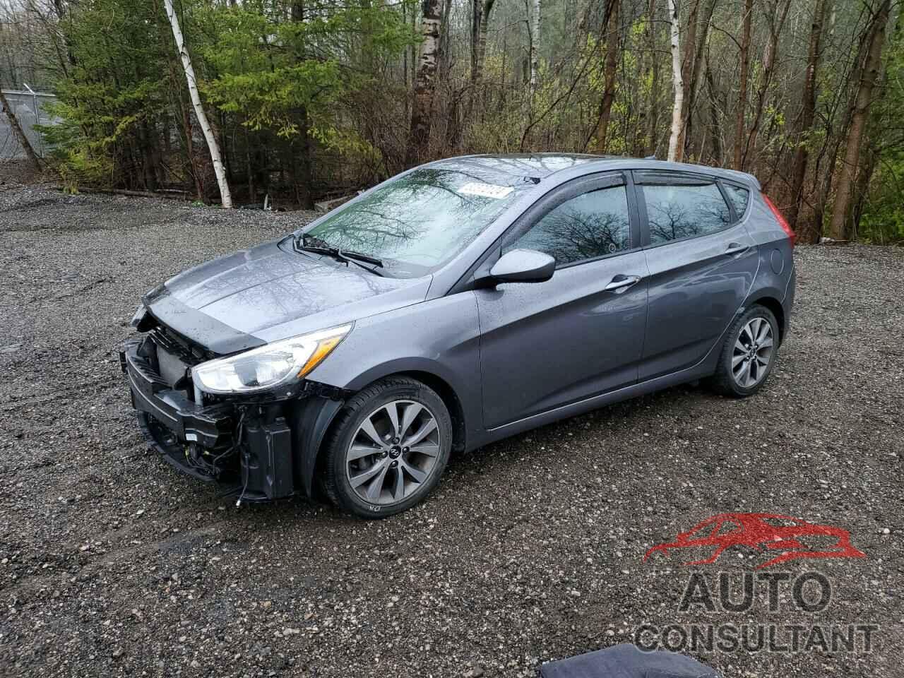 HYUNDAI ACCENT 2017 - KMHCT5AE8HU311610