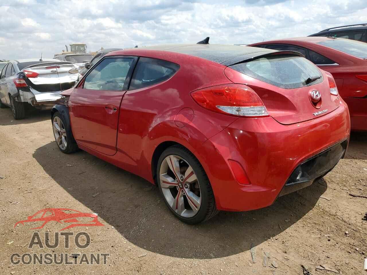 HYUNDAI VELOSTER 2013 - KMHTC6AD3DU155080