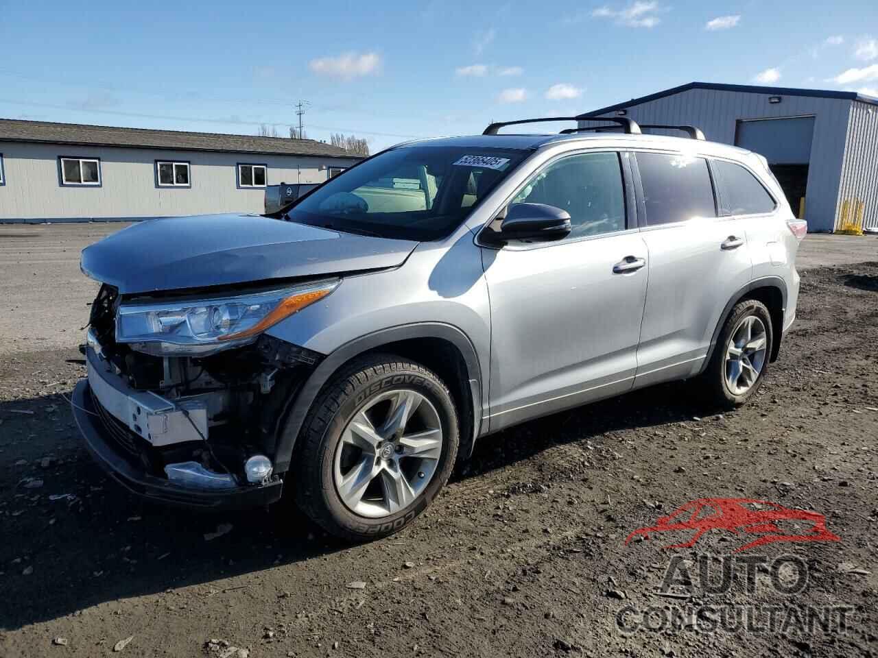 TOYOTA HIGHLANDER 2015 - 5TDDKRFHXFS083956