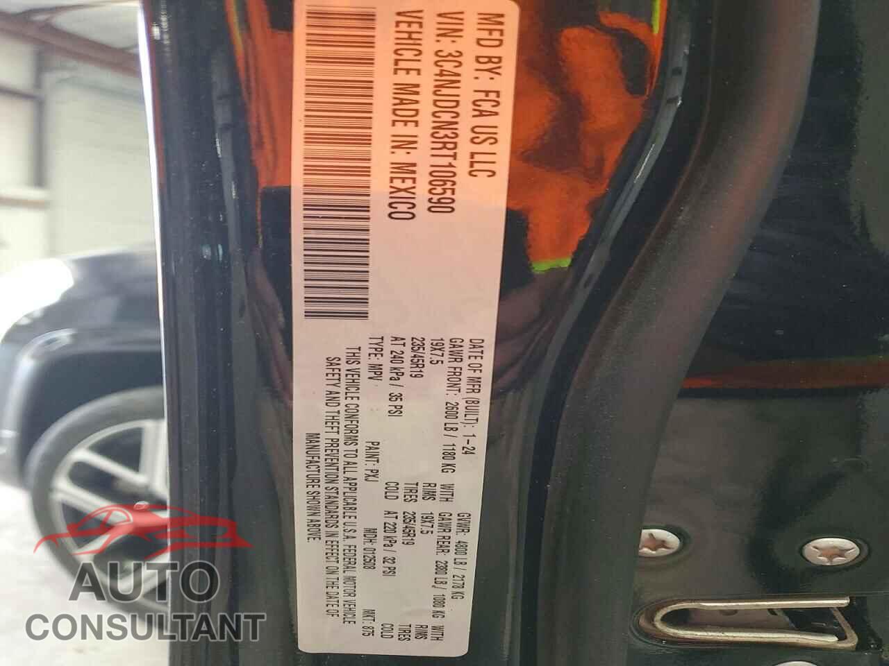 JEEP COMPASS 2024 - 3C4NJDCN3RT106590
