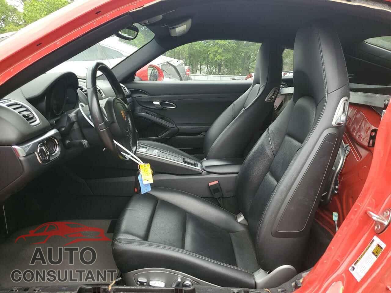 PORSCHE CAYMAN 2016 - WP0AB2A80GK185261