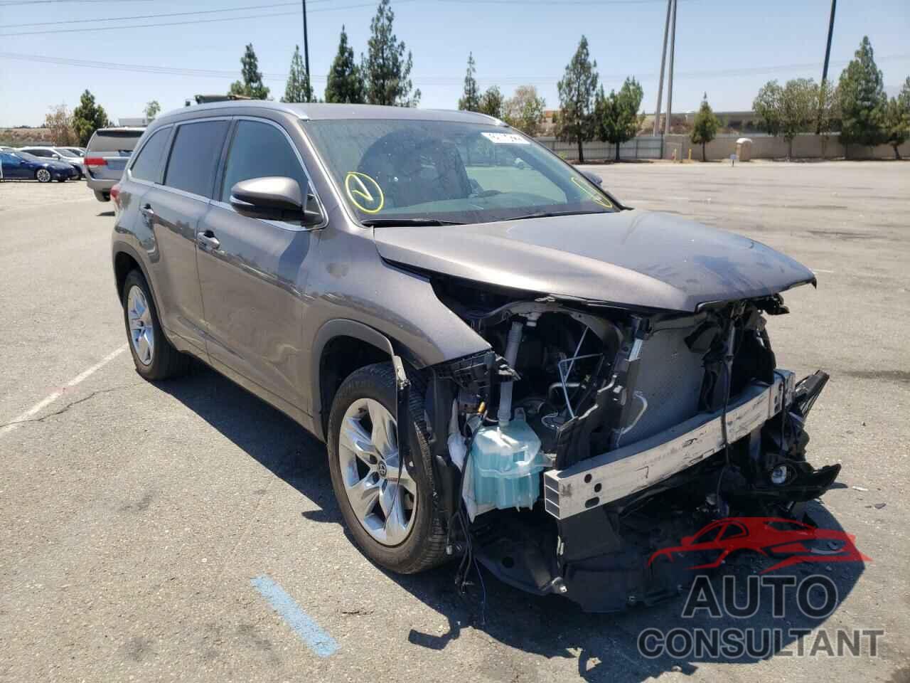TOYOTA HIGHLANDER 2019 - 5TDYZRFH4KS331643