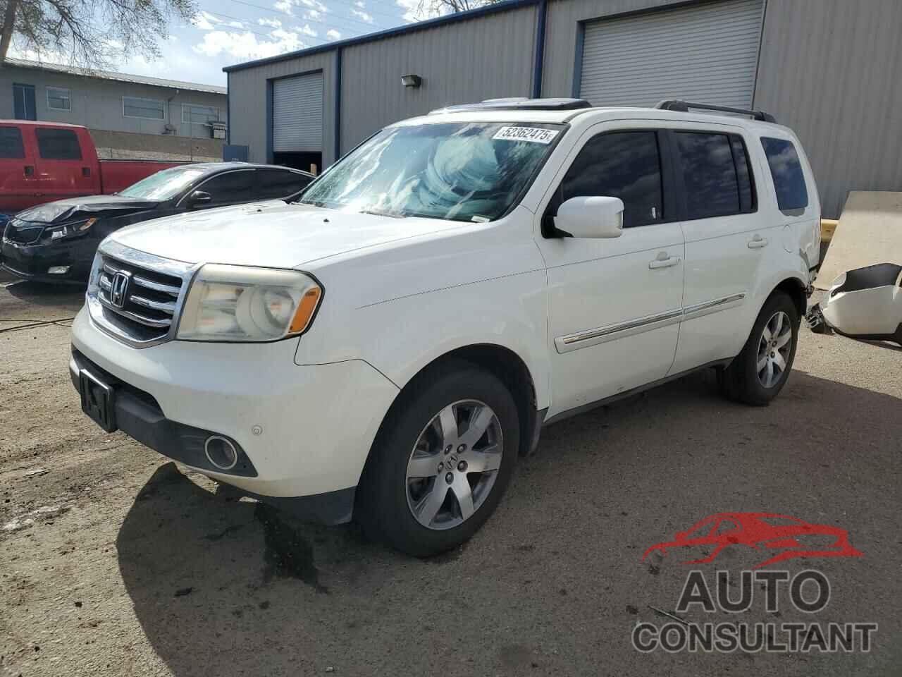 HONDA PILOT 2012 - 5FNYF3H93CB008248