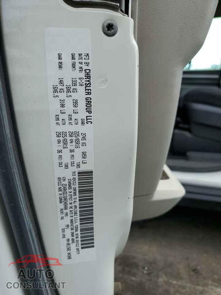 DODGE CARAVAN 2010 - 2D4RN3D16AR349400