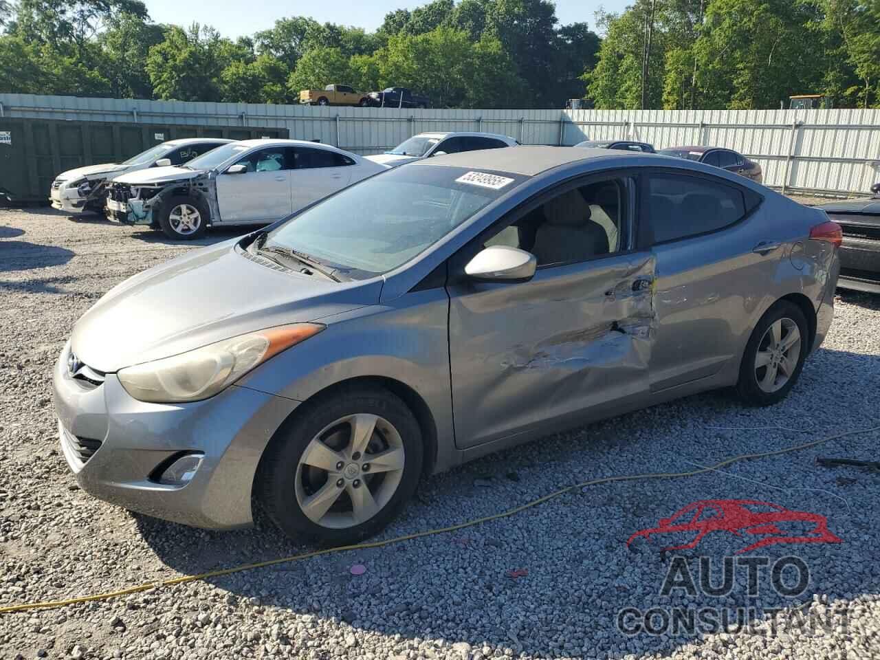 HYUNDAI ELANTRA 2012 - KMHDH4AE7CU182980
