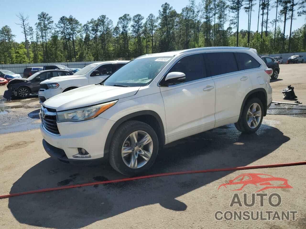 TOYOTA HIGHLANDER 2015 - 5TDYKRFH8FS064193