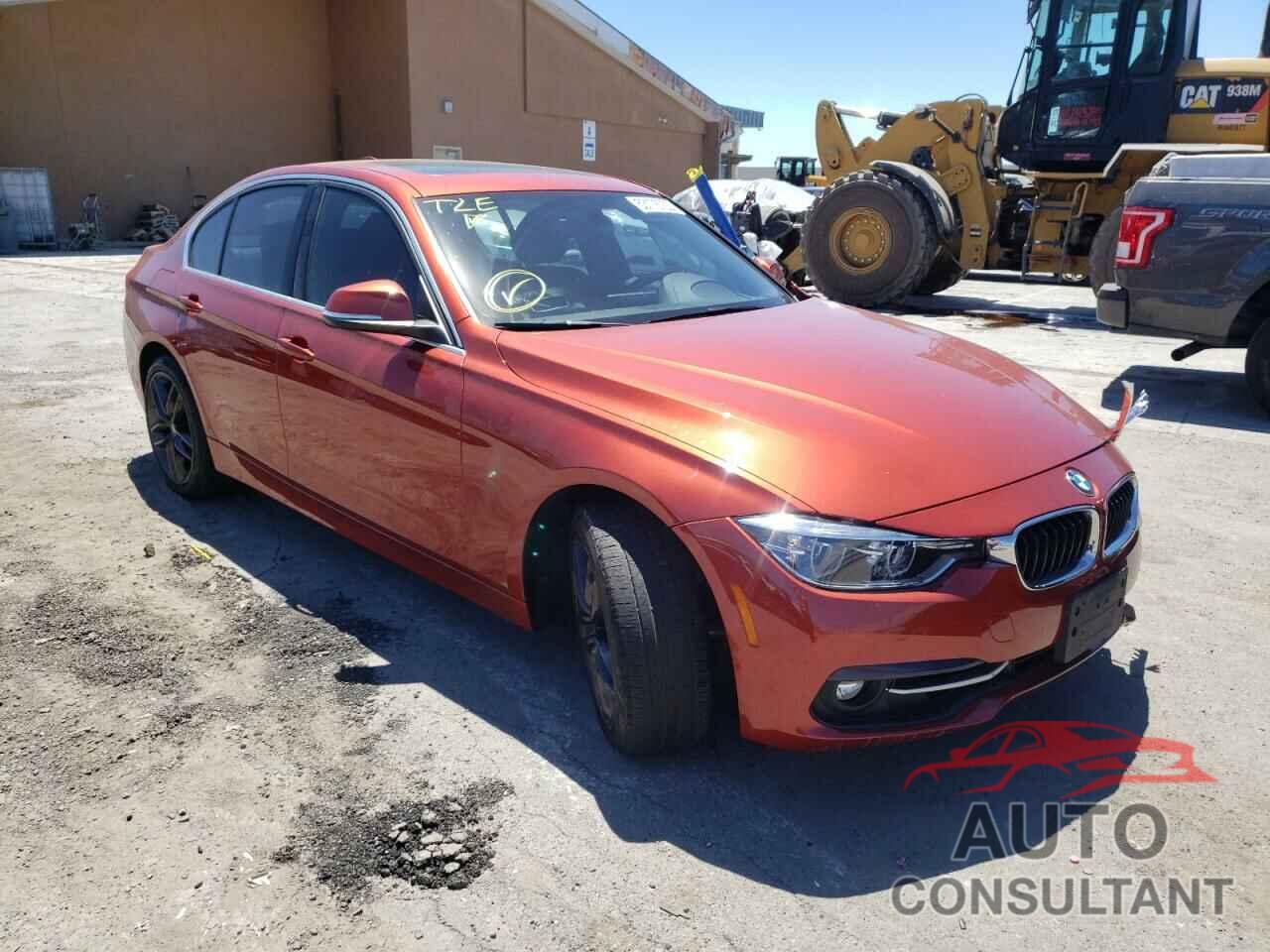 BMW 3 SERIES 2018 - WBA8B9G50JNU98978