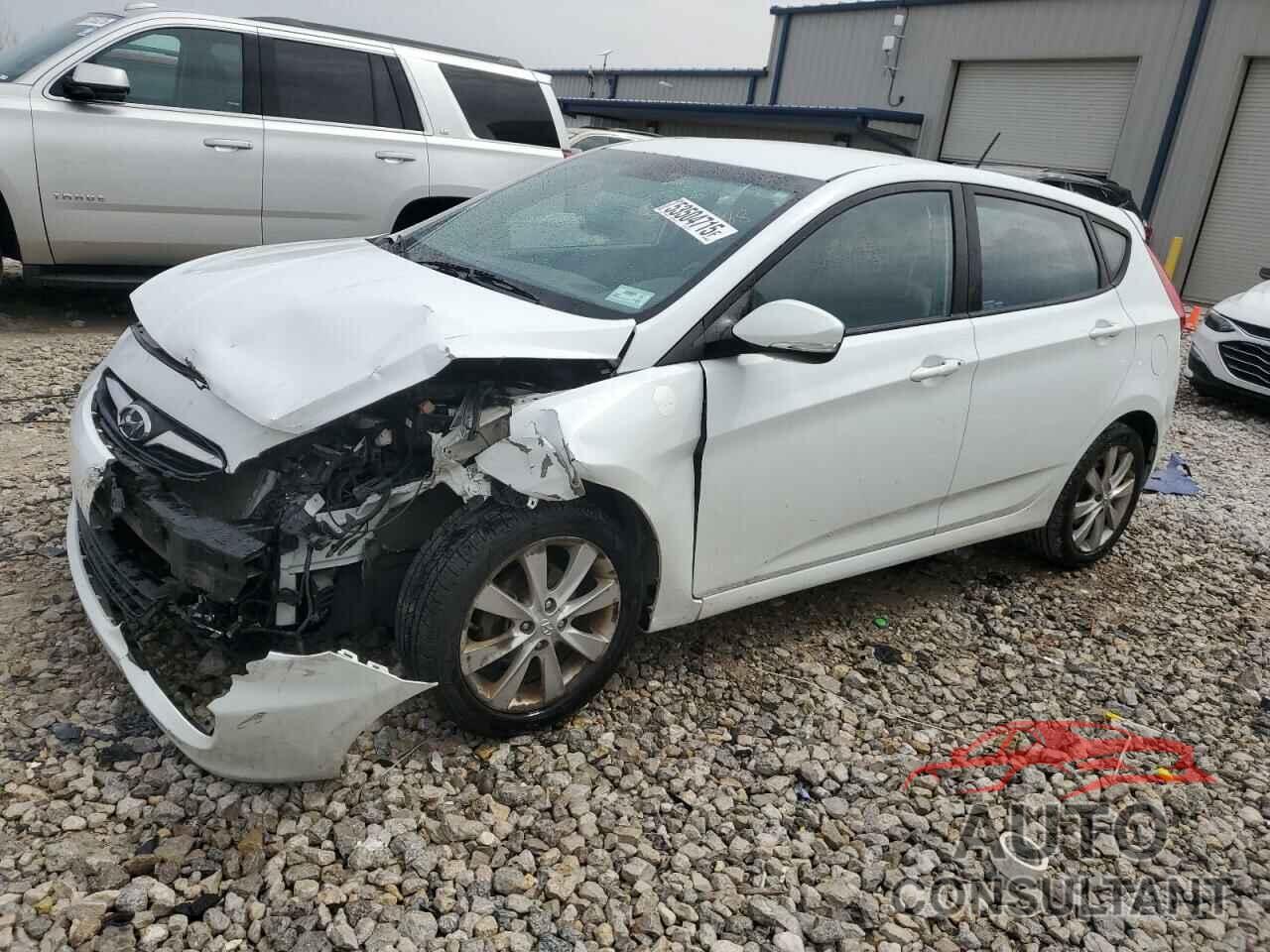 HYUNDAI ACCENT 2014 - KMHCU5AE7EU174748