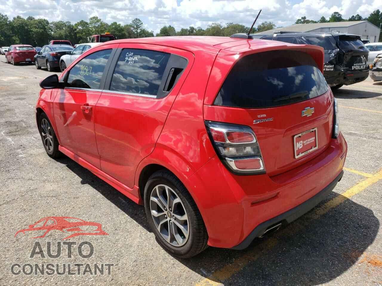 CHEVROLET SONIC 2017 - 1G1JD6SH2H4151028