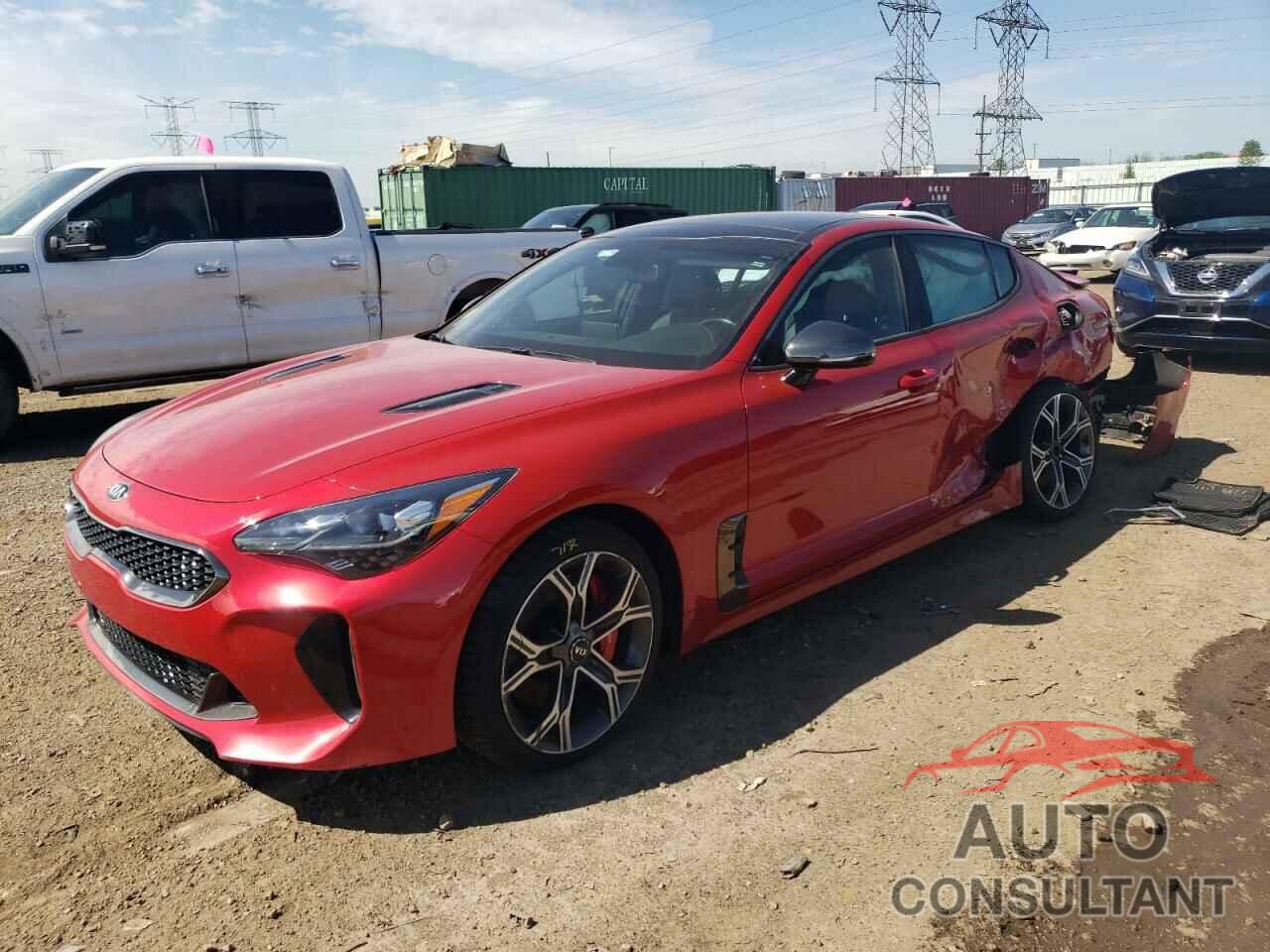 KIA STINGER 2018 - KNAE45LC4J6028733