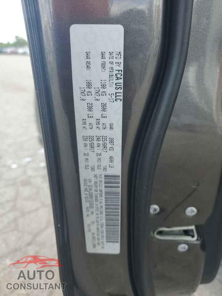 JEEP COMPASS 2017 - 3C4NJDBB9HT635659