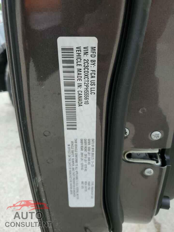 DODGE CHARGER 2023 - 2C3CDXCT2PH555610