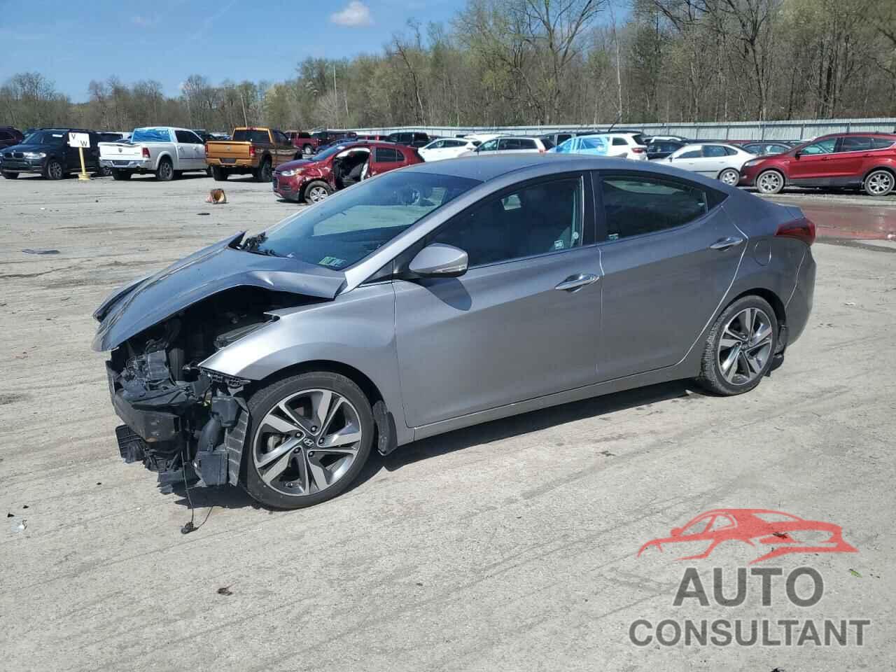 HYUNDAI ELANTRA 2015 - KMHDH4AE2FU282747