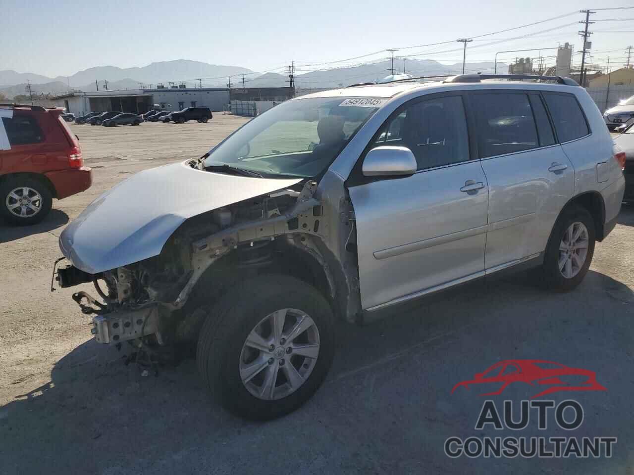 TOYOTA HIGHLANDER 2012 - 5TDBK3EH7CS115036