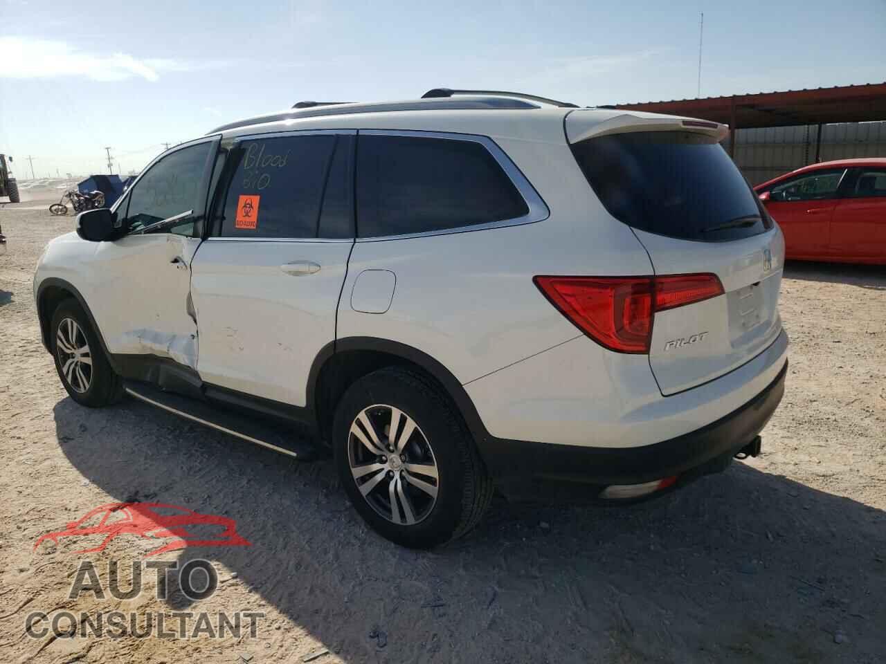 HONDA PILOT 2017 - 5FNYF6H74HB035336