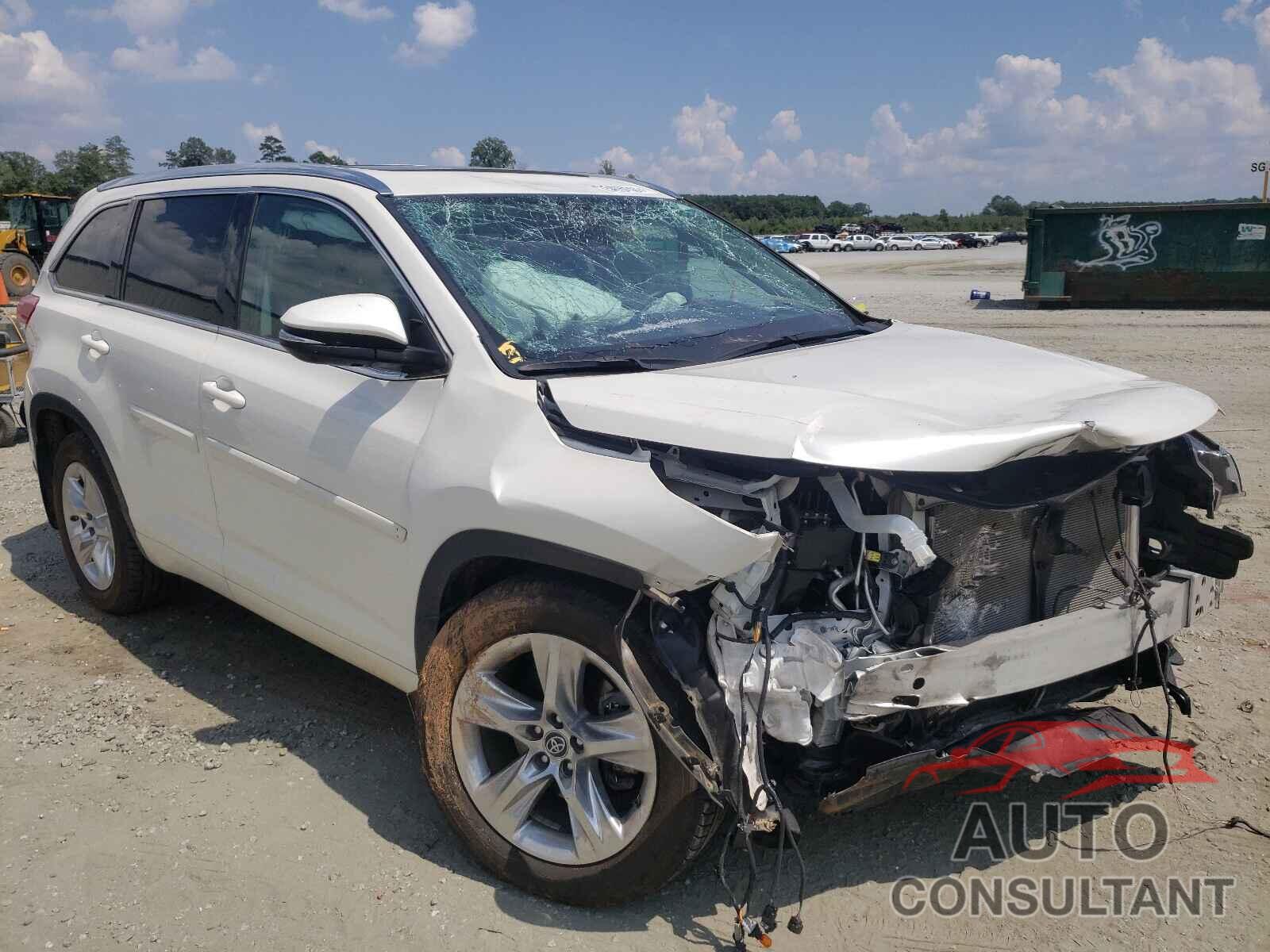 TOYOTA HIGHLANDER 2019 - 5TDDZRFH2KS953298