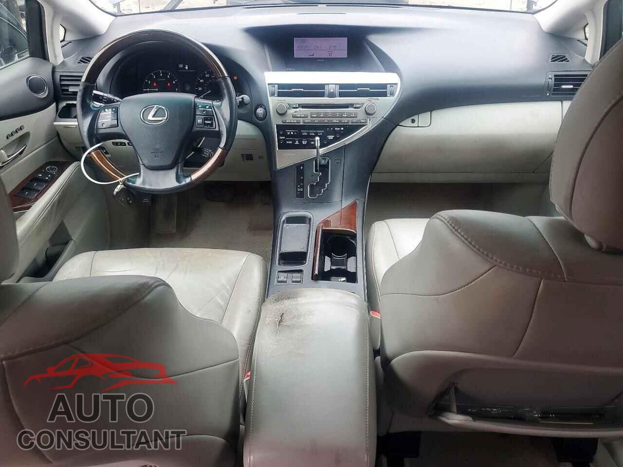 LEXUS RX350 2010 - 2T2ZK1BA1AC035257