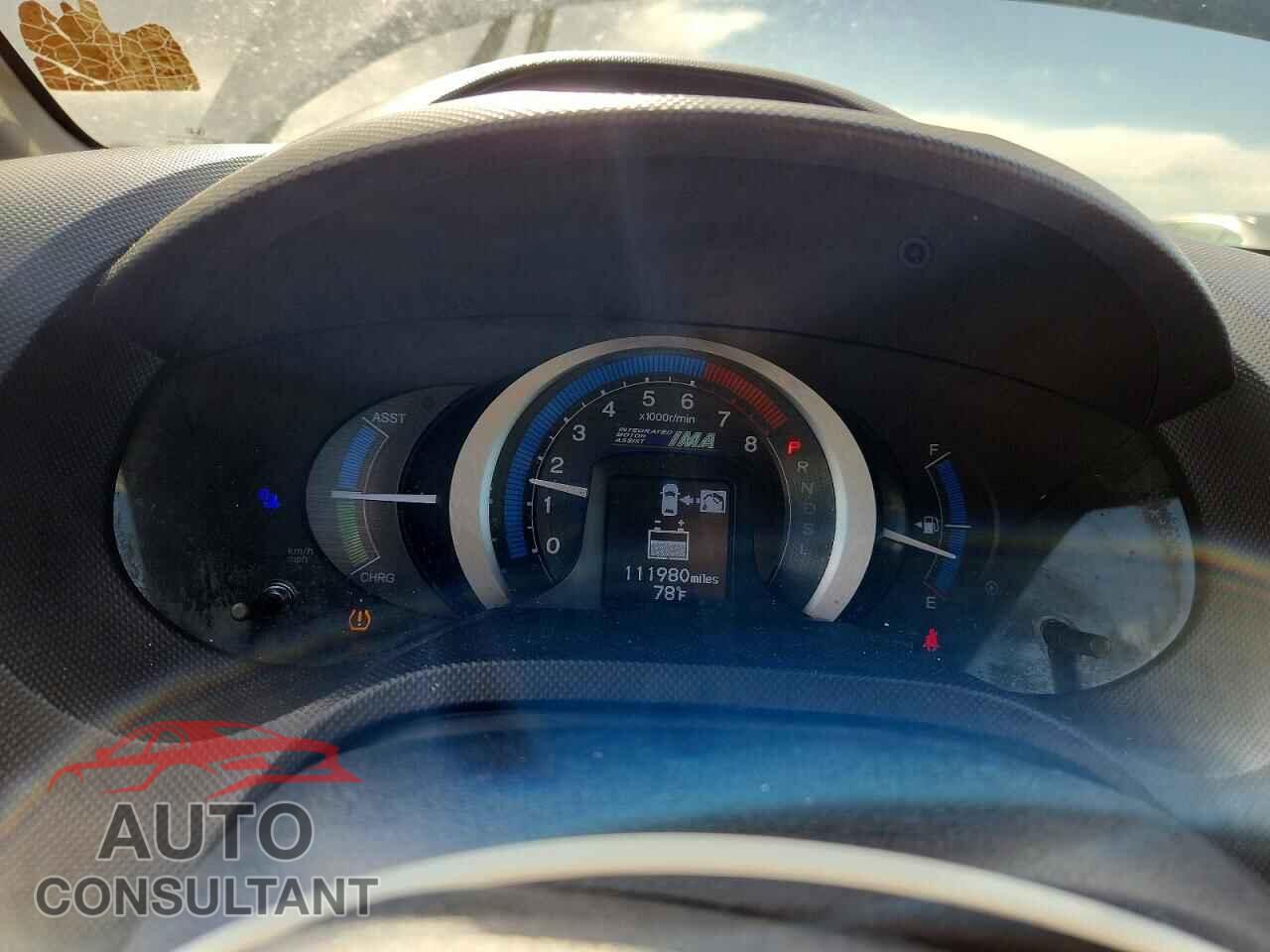 HONDA INSIGHT 2010 - JHMZE2H58AS010977