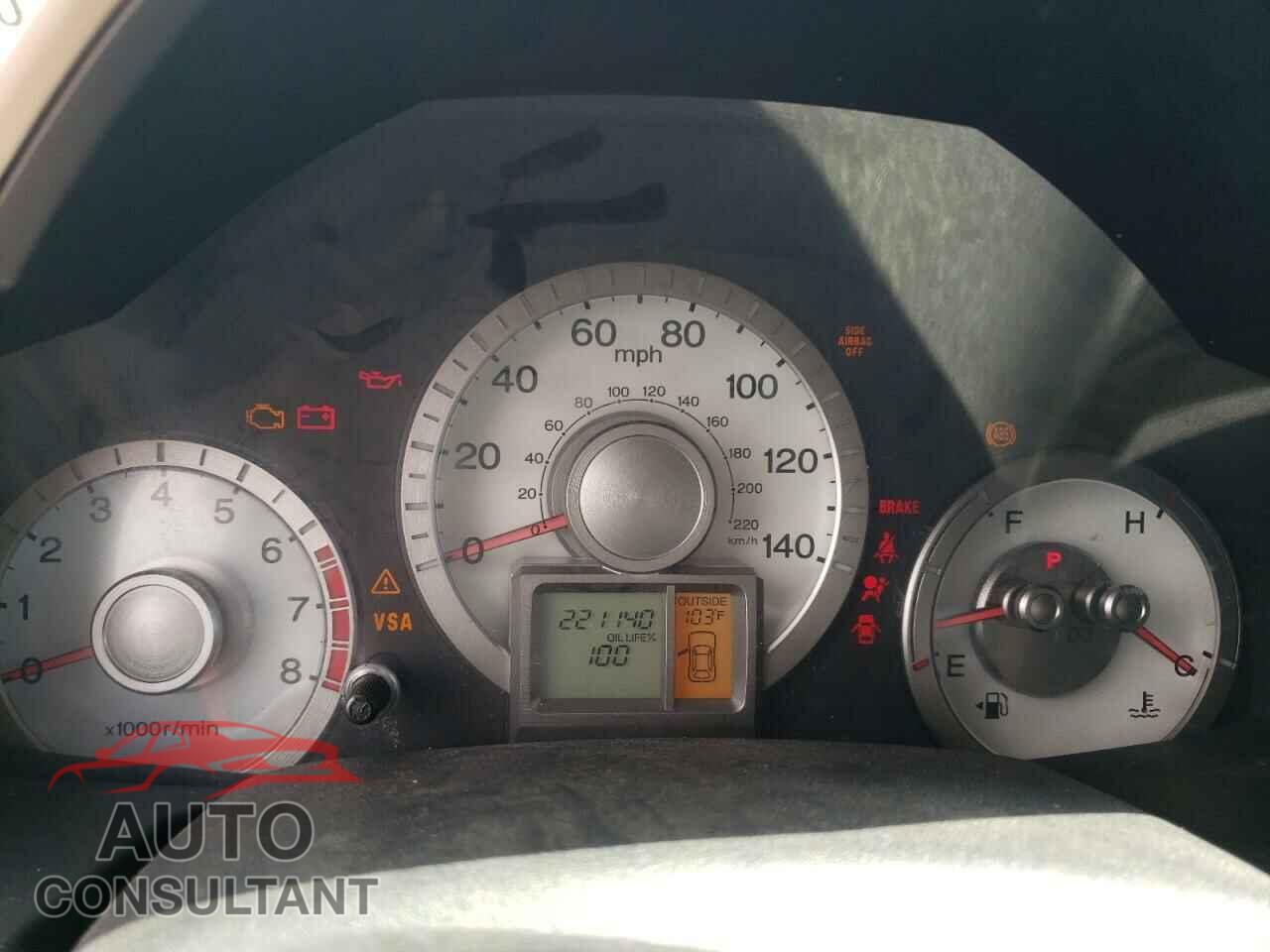HONDA PILOT 2011 - 5FNYF3H59BB057000