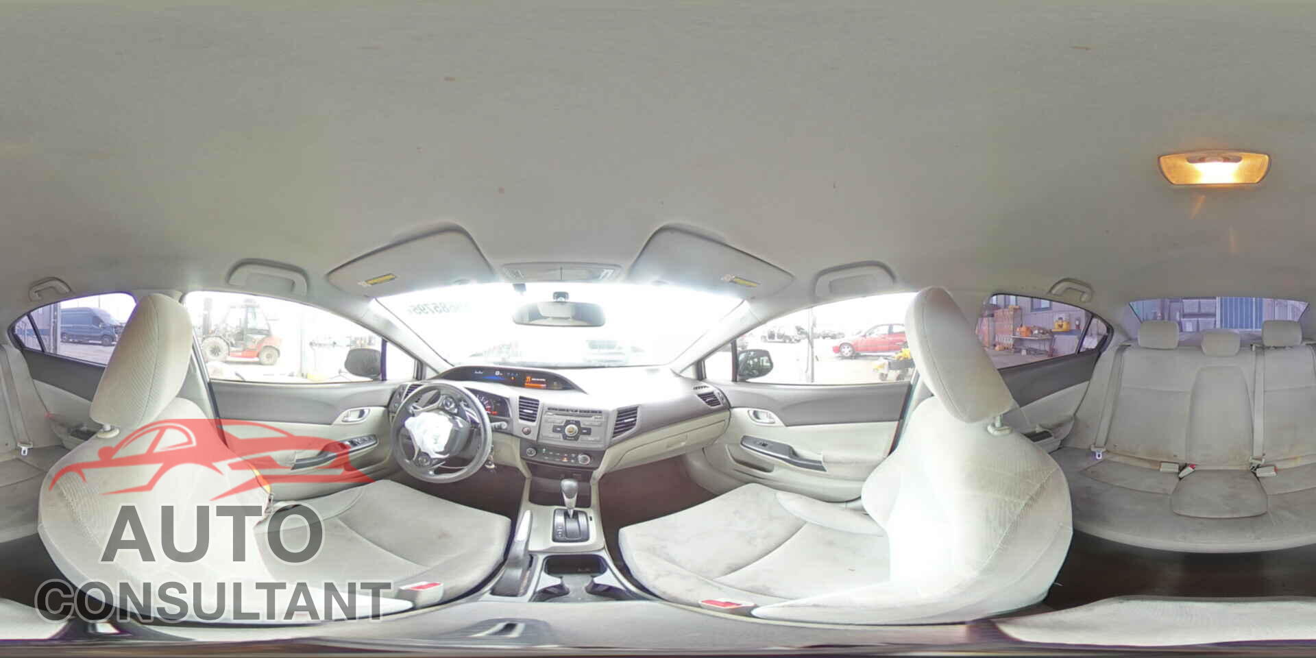 HONDA CIVIC 2012 - 19XFB2F57CE326733
