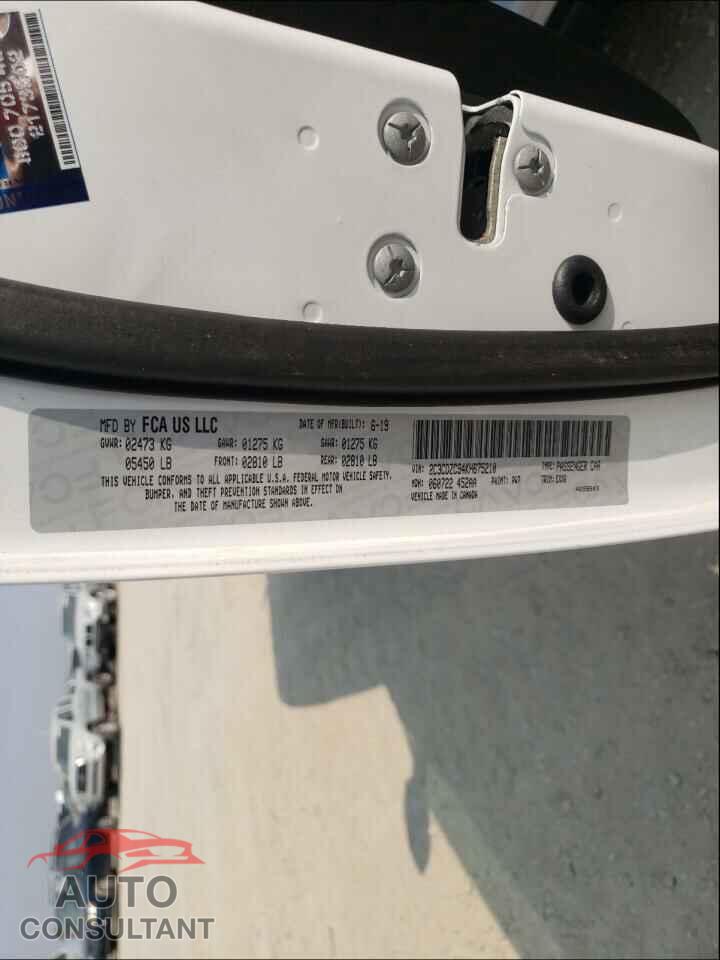 DODGE CHALLENGER 2019 - 2C3CDZC94KH675210