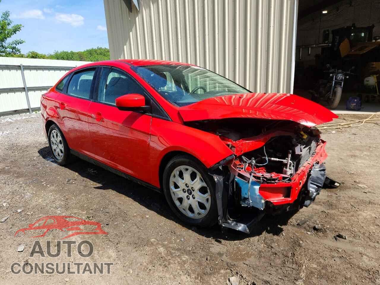FORD FOCUS 2012 - 1FAHP3F23CL391002