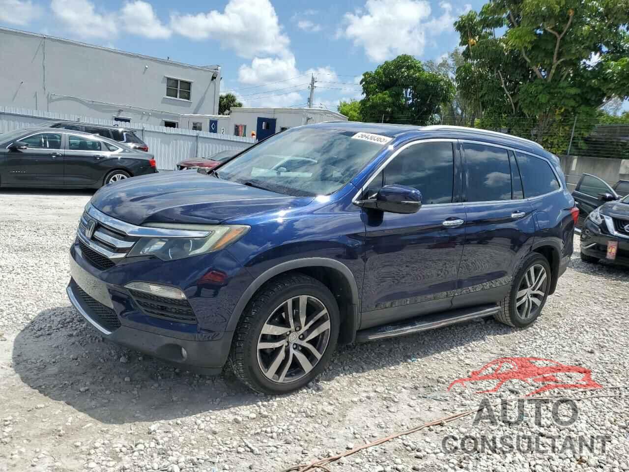 HONDA PILOT 2017 - 5FNYF5H90HB007531