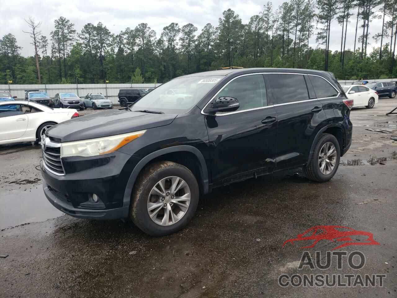 TOYOTA HIGHLANDER 2015 - 5TDZKRFH0FS064791
