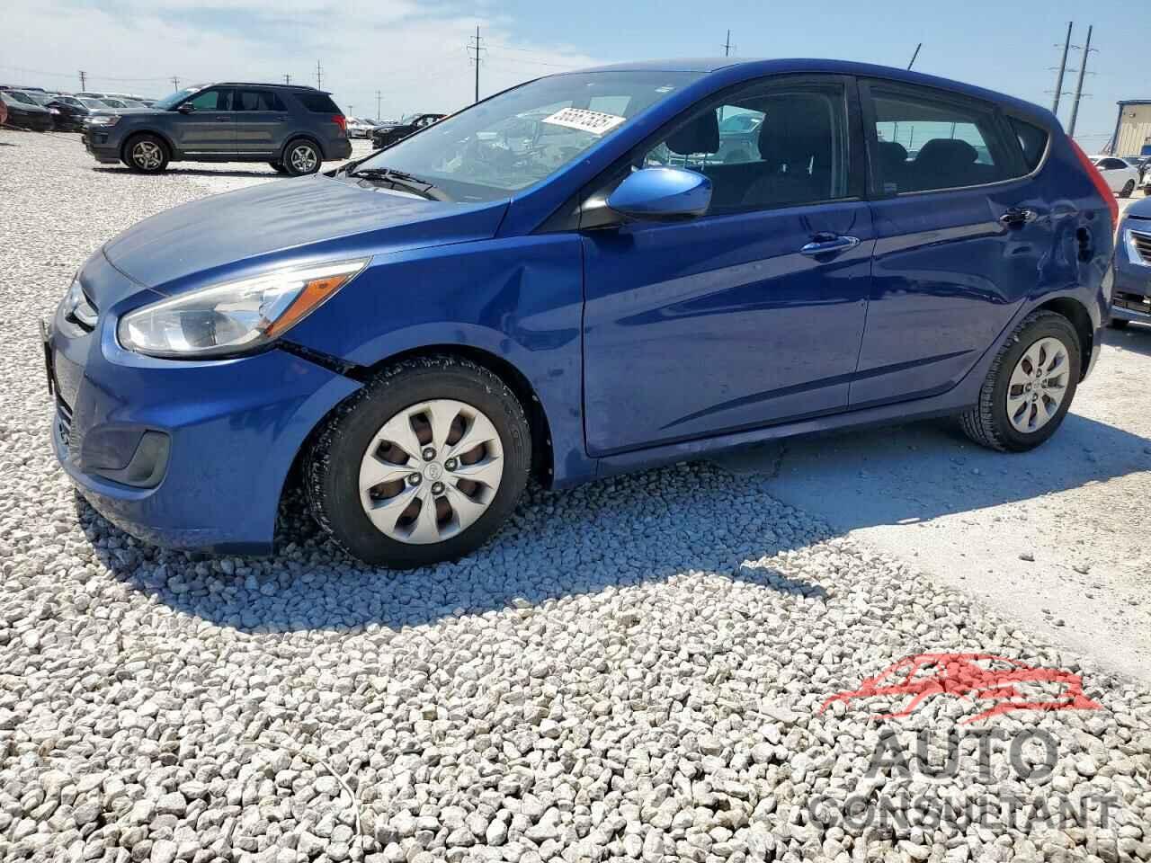 HYUNDAI ACCENT 2016 - KMHCT5AEXGU287146