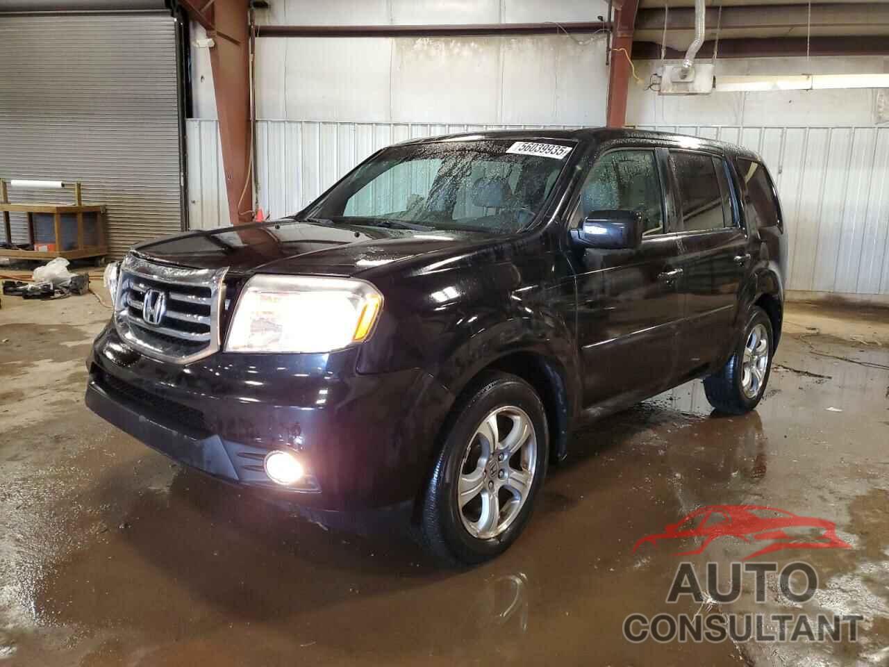 HONDA PILOT 2013 - 5FNYF4H50DB048016