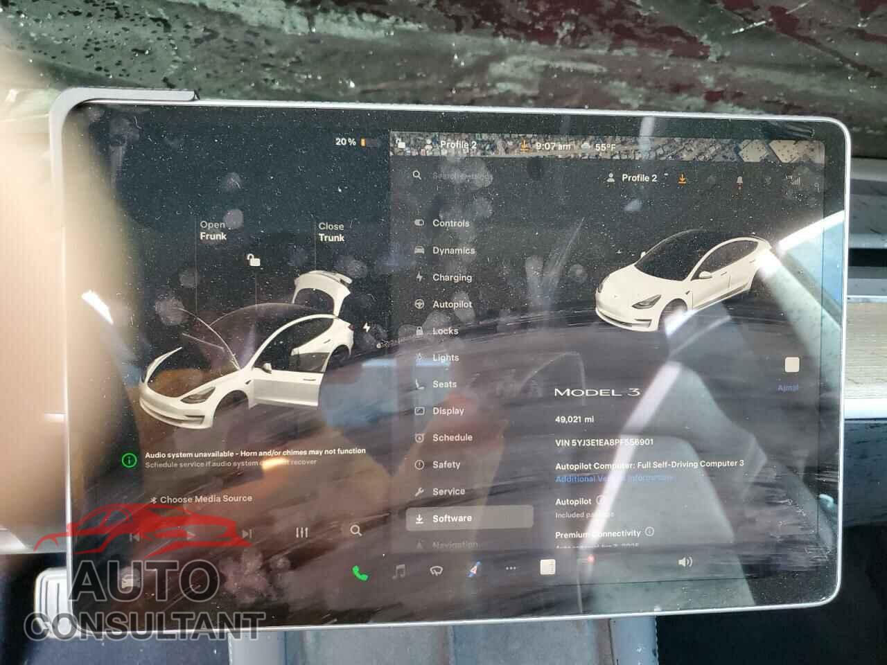 TESLA MODEL 3 2023 - 5YJ3E1EA8PF556901