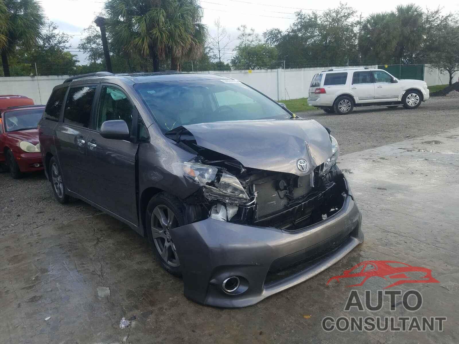 TOYOTA SIENNA 2017 - 5TDXZ3DC6HS872976