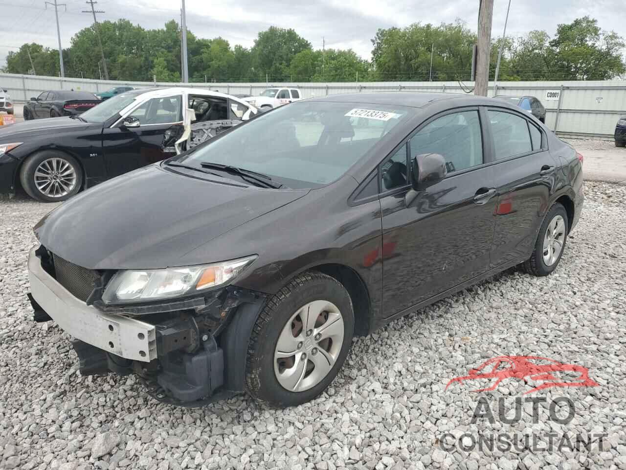 HONDA CIVIC 2013 - 19XFB2E5XDE047182