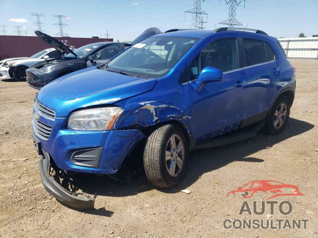 CHEVROLET TRAX 2016 - KL7CJPSB6GB533547