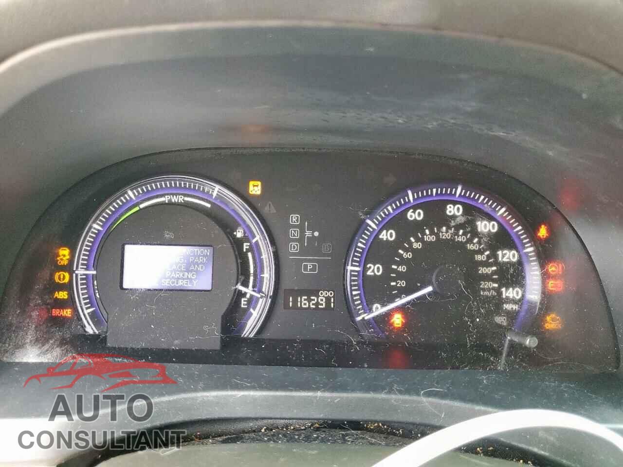 LEXUS HS 2011 - JTHBB1BAXB2043250